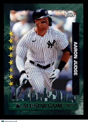 Aaron Judge 2023 Topps All-Star Game #AS-2 Wrapper Redemption SSP Yankees