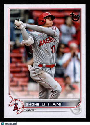 Shohei Ohtani 2022 Topps Series 1 #1 Vintage Stock /99 Batting Angels