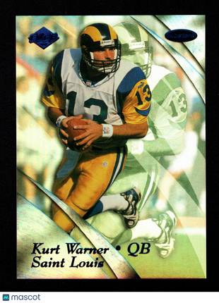 Kurt Warner 1999 Collector's Edge #157 Masters /2000 St. Louis Rams