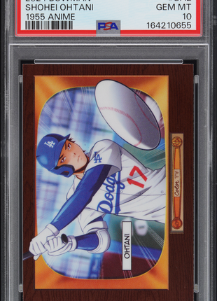 Shohei Ohtani 2024 Bowman #BA2 1955 Bowman Anime Case Hit SSP PSA10 GEM MT