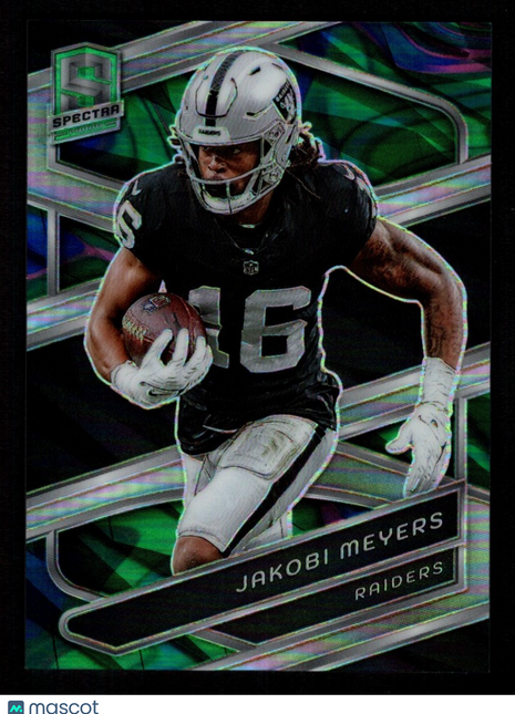 Jakobi Meyers 2024 Panini Spectra #58 Neon Marble /4 SSP Las Vegas Raiders