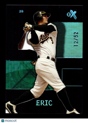 Eric Chavez 2003 Fleer E-X #38 Essential Credentials Now /52 Oakland A's