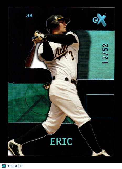 Eric Chavez 2003 Fleer E-X #38 Essential Credentials Now /52 Oakland A's