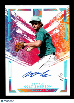 Colt Emerson 2024 Panini Impeccable #EA-CE Extravagance 1/1 SSP Autograph Auto