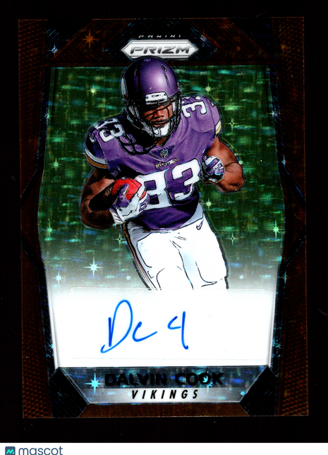Dalvin Cook 2017 Panini Prizm #RA-DC Bronze Stars Rookie RC Auto SP Vikings