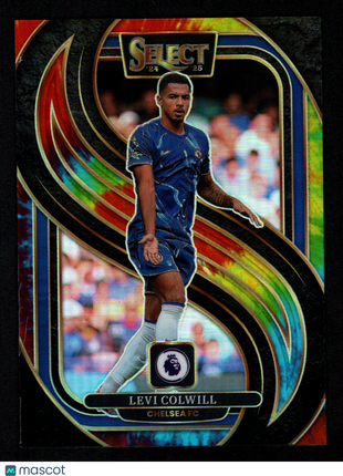 Levi Colwill 2024-25 Panini Select Premier League #181 Tie-Dye /25 Chelsea FC