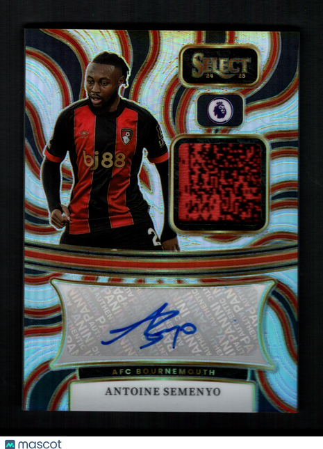 Antoine Semenyo 2024-25 Panini Select #AM-AS Patch Autograph Auto Bournemouth
