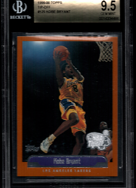 Kobe Bryant 1999-00 Topps #216 NBA Tip-Off BGS9.5 GEM MT Los Angeles Lakers