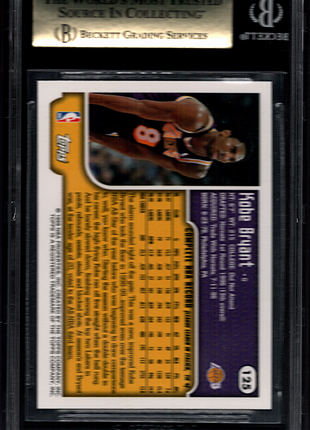 Kobe Bryant 1999-00 Topps #216 NBA Tip-Off BGS9.5 GEM MT Los Angeles Lakers