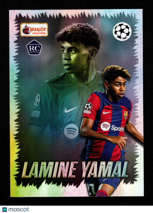 Lamine Yamal 2023 Topps Merlin #134 Heritage Young Guns FC Barcelona