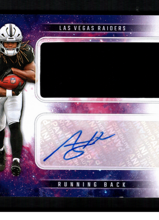 Ashton Jeanty 2025 Panini Origins #RJJ-AJY Rookie Patch Autograph RC Auto