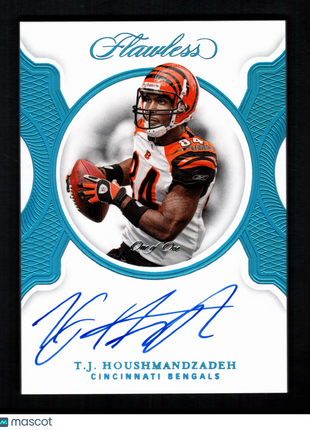 T.J. Houshmandzadeh 2020 Panini Flawless #FS-TJH Platinum 1/1 Bengals