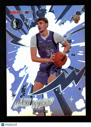 Cooper Flagg 2025-26 Topps #HW-21 NBA Hoops Hard Wired RC Mavericks
