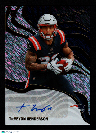 TreVeyon Henderson 2025 Panini Revolution #RSA-THN Storm Autograph RC Auto