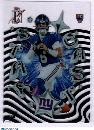 Jaxson Dart 2025 Topps Signature Class #SC-2 Starcast RC SSP Case Hit Giants