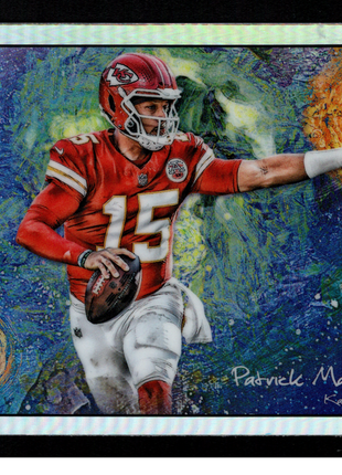 Patrick Mahomes II 2025 Topps Chrome Cosmic #STN-14 Starry Night SSP Chiefs