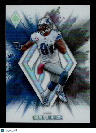Calvin Johnson 2025 Panini Phoenix #21 Color Blast SSP Case Hit HOF Lions