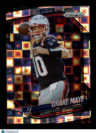 Drake Maye 2025 Panini Prizm #165 Pandora /400 New England Patriots