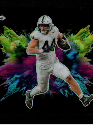Tyler Warren 2025 Panini Prizm DP #22 Black Color Blast RC SSP Case Hit