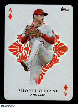 Shohei Ohtani 2023 Topps Series 1 #AA-11 All Aces Insert SP Angels