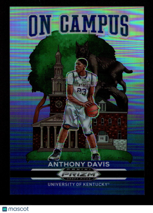 Anthony Davis 2021 Panini Prizm Draft Picks #16 On Campus Case Hit SSP Kentucky