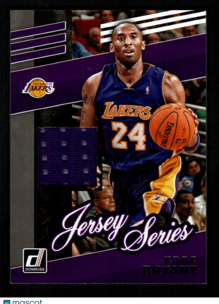Kobe Bryant 2019-20 Donruss #JS-KBR Jersey Series Game-Used Patch Lakers