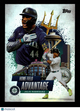 Julio Rodríguez 2025 Topps #HA-3 Home Field Advantage SSP Mariners