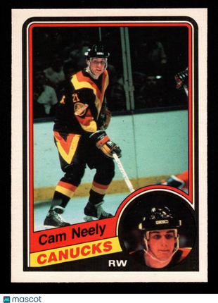 Cam Neely 1984 O-Pee-Chee #327 Rookie RC Vancouver Canucks