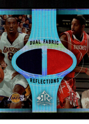 Kobe Bryant/Tracy McGrady 2006 Upper Deck Reflections Dual Game-Worn Patch