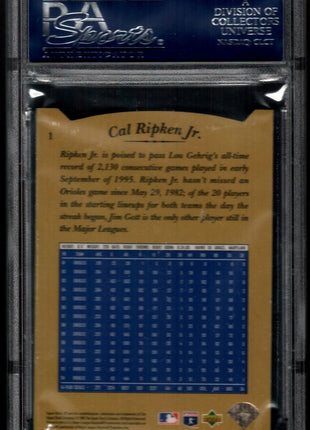Cal Ripken Jr. 1995 SP #1 HOF PSA10 GEM MT Baltimore Orioles