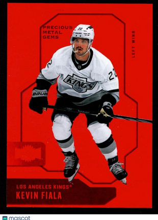 Kevin Fiala 2024-25 SkyBox Metal Universe #71 Red Precious Metal Gems /100 Kings