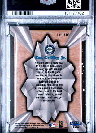 Ken Griffey Jr. 1998 Fleer Ultra #1 Diamond Producers SSP PSA4 VG-EX Mariners