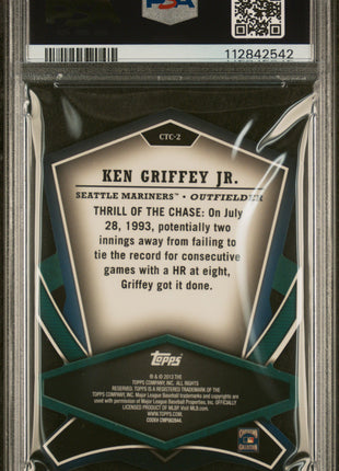 Ken Griffey Jr. 2013 Topps #CTC-2 Cut To The Chase PSA9 MINT Mariners