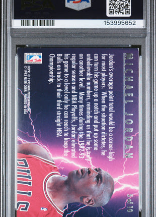 Michael Jordan 1993-94 Ultra #5 Scoring Kings SSP PSA5 EX Chicago Bulls