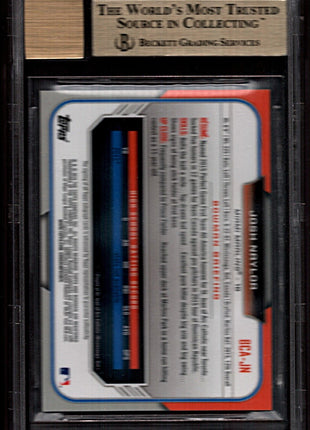Josh Naylor 2015 Bowman Chrome Draft #BCAJN Autograph Auto BGS9.5/10 TRUE GEM MT
