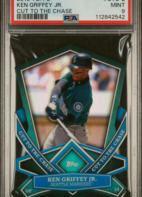 Ken Griffey Jr. 2013 Topps #CTC-2 Cut To The Chase PSA9 MINT Mariners