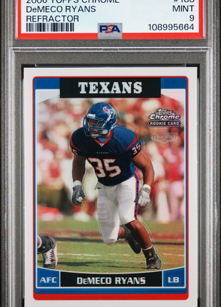 Demeco Ryans 2006 Topps Chrome #188 Special Edition Refractor RC PSA9 MINT