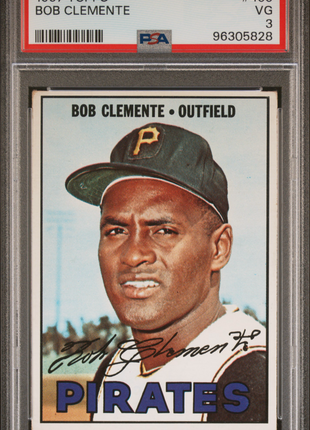 Roberto "Bob" Clemente 1967 Topps #400 PSA3 VG Pirates
