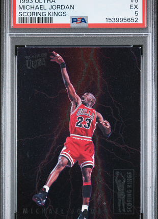 Michael Jordan 1993-94 Ultra #5 Scoring Kings SSP PSA5 EX Chicago Bulls
